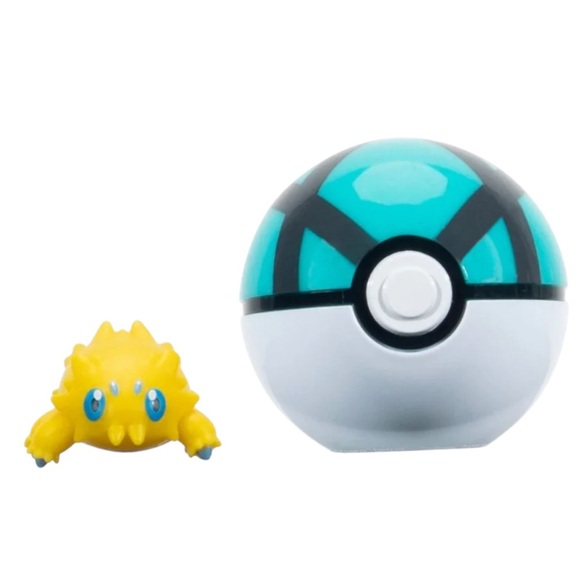 New Jazwares Pokémon Clip 'N' Go Net Ball & Battle Figure - Joltik - Picture 7 of 7
